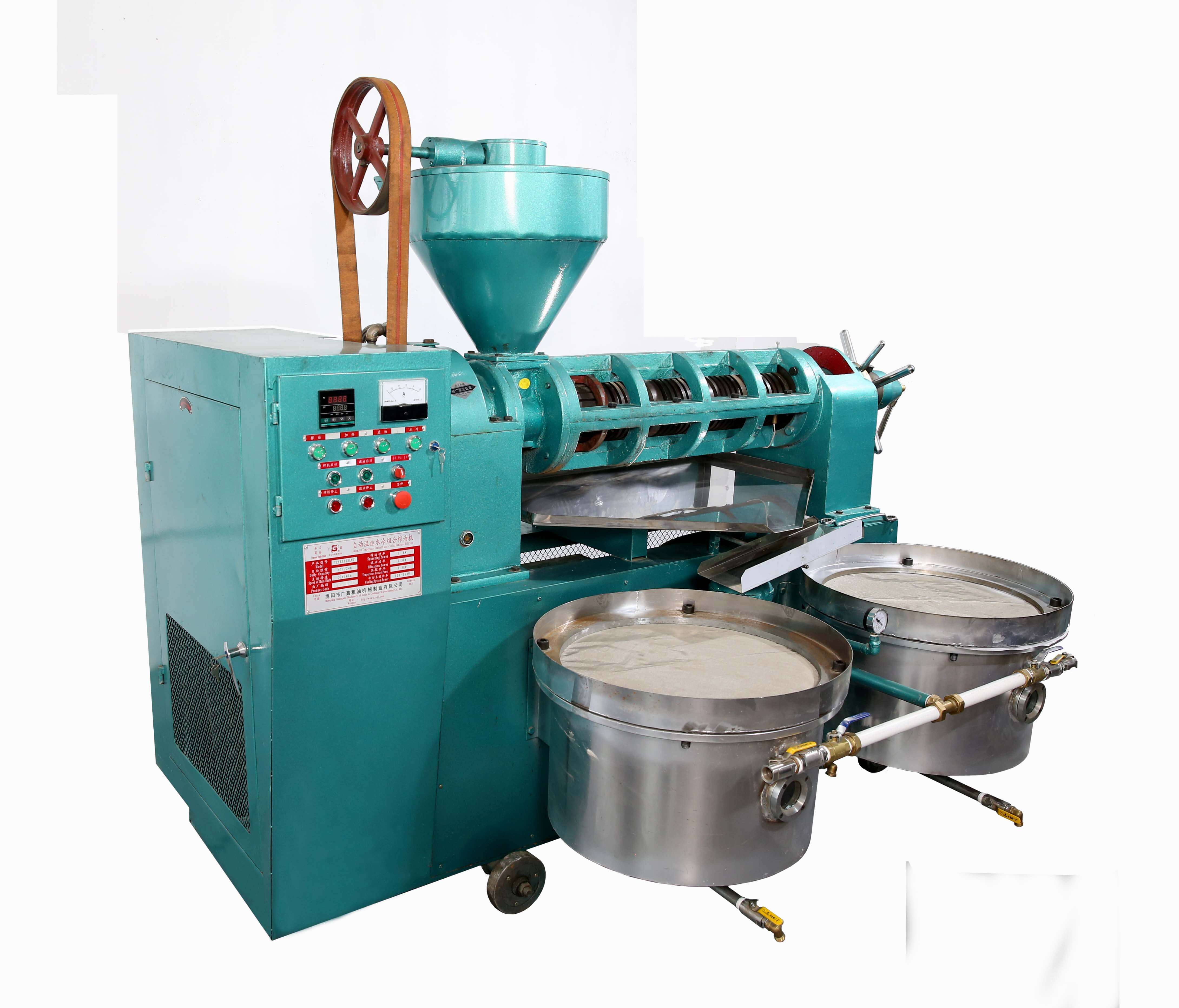 Screw Oil Pressing Machine OIL MAKING PROCESS Henan Ocean 